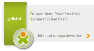 Dr. med. dent. Streicher, Zahnarzt in Bad Urach | sanego